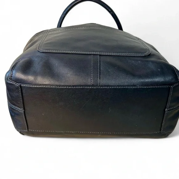 Coach Bleeker Legacy Stripe Glove Tanned Leather Tote - Picture 5 of 7